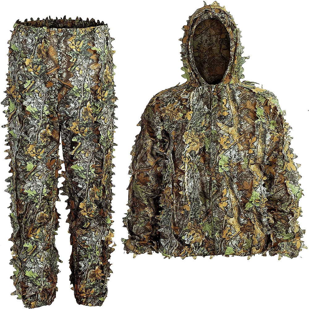 Ghillie Suit Woodland - Traje Ghillie para Homens, Mulheres e