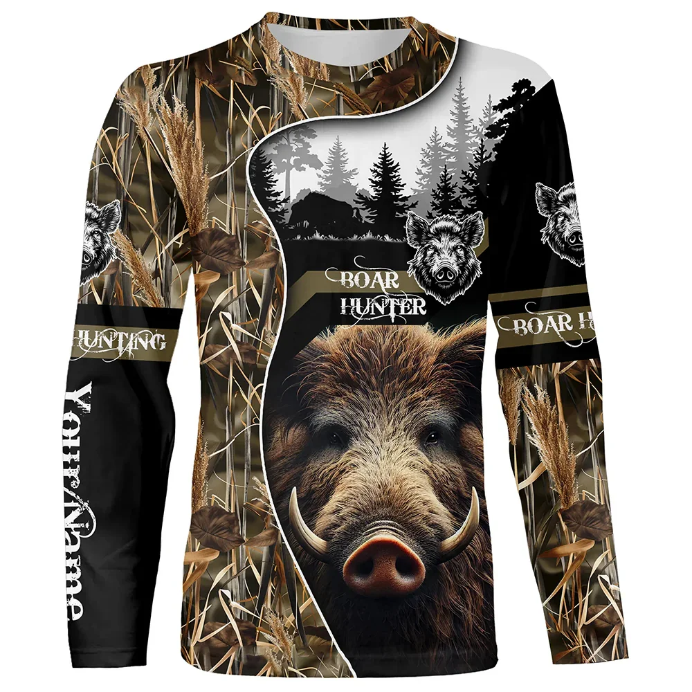 Wildman Hunting & Outdoor Robertson Photos - Camuflada, caça, animais, jaca, camiseta masculina,
