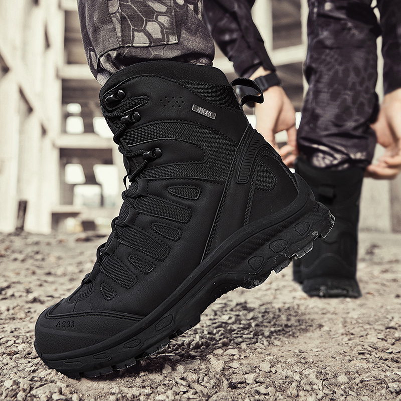 Outdoor Hunting Boots For Men - Novos homens botas táticas marca militar