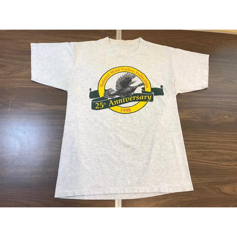Wildman Hunting & Outdoor Robertson Photos - Camiseta Vintage dos Anos 90 da
