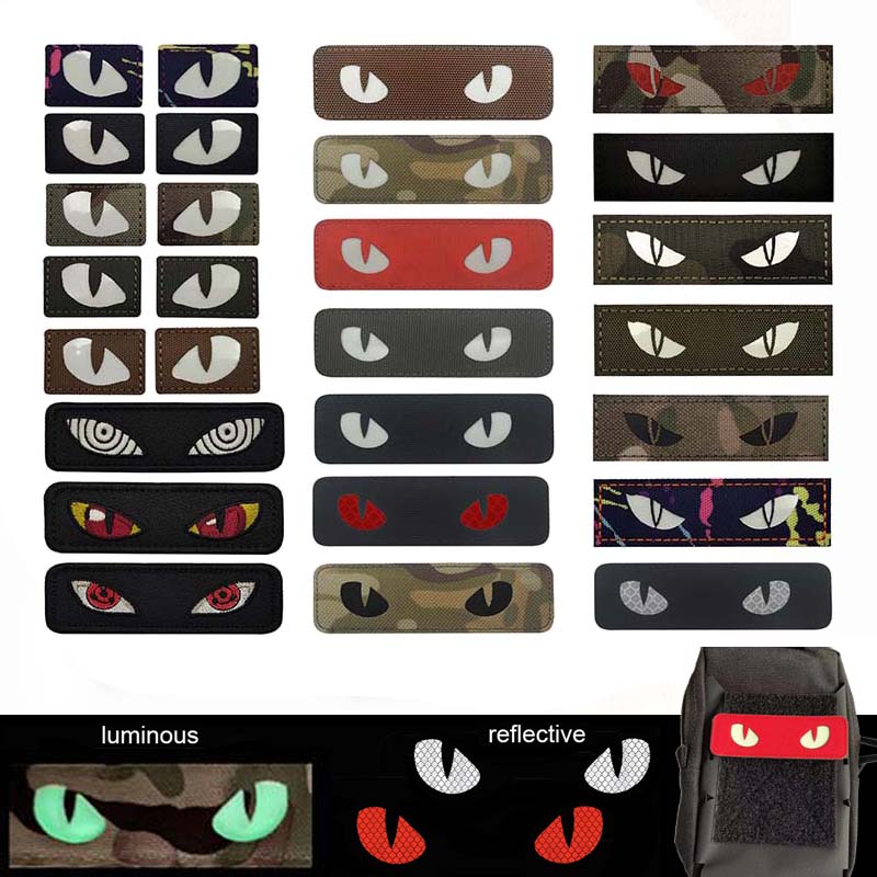 Hunting Blind Fabric - Olhos de tigre de gato, remendos