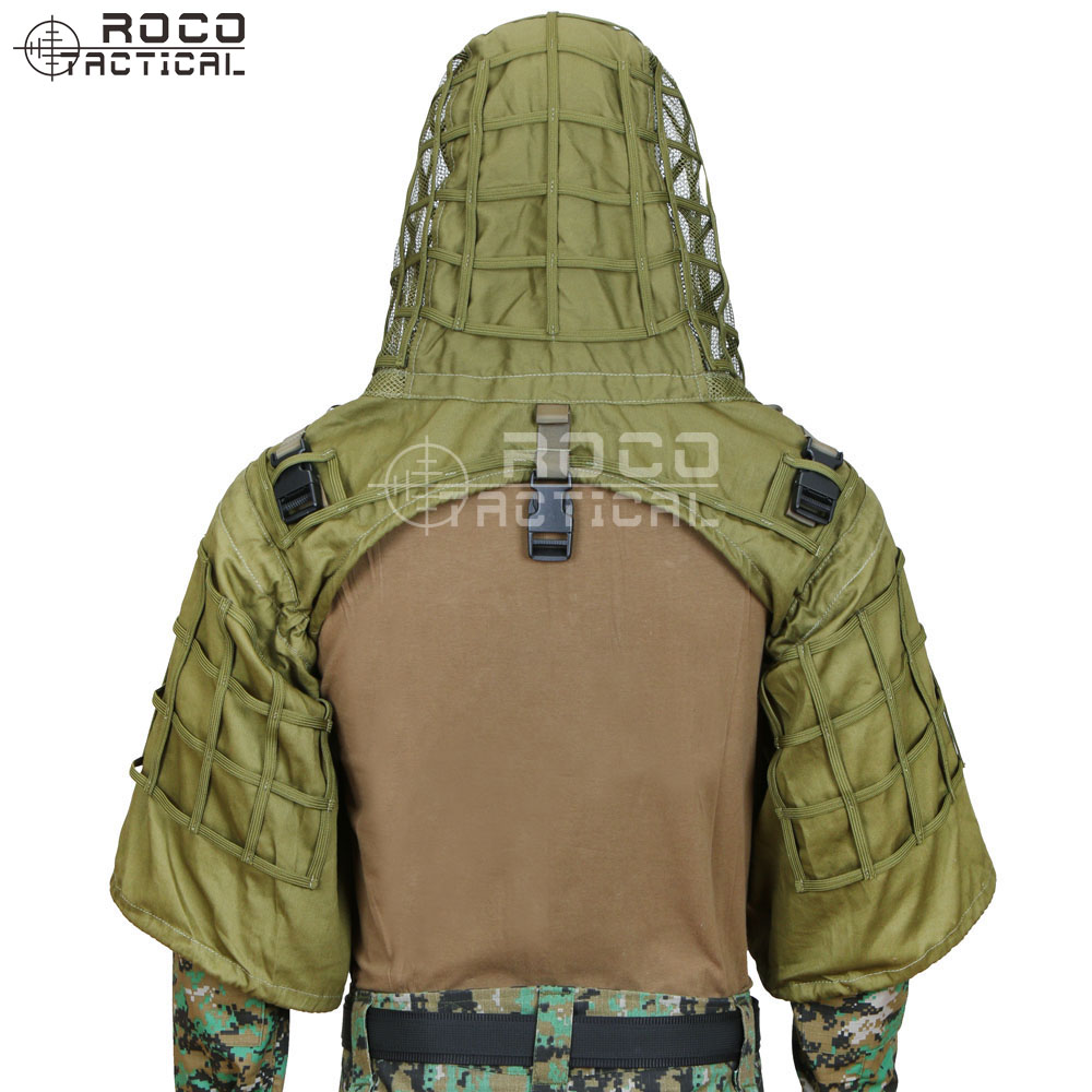 Rocotatático militar sniper gh - Ghillie Suit Woodland avaliação e preço