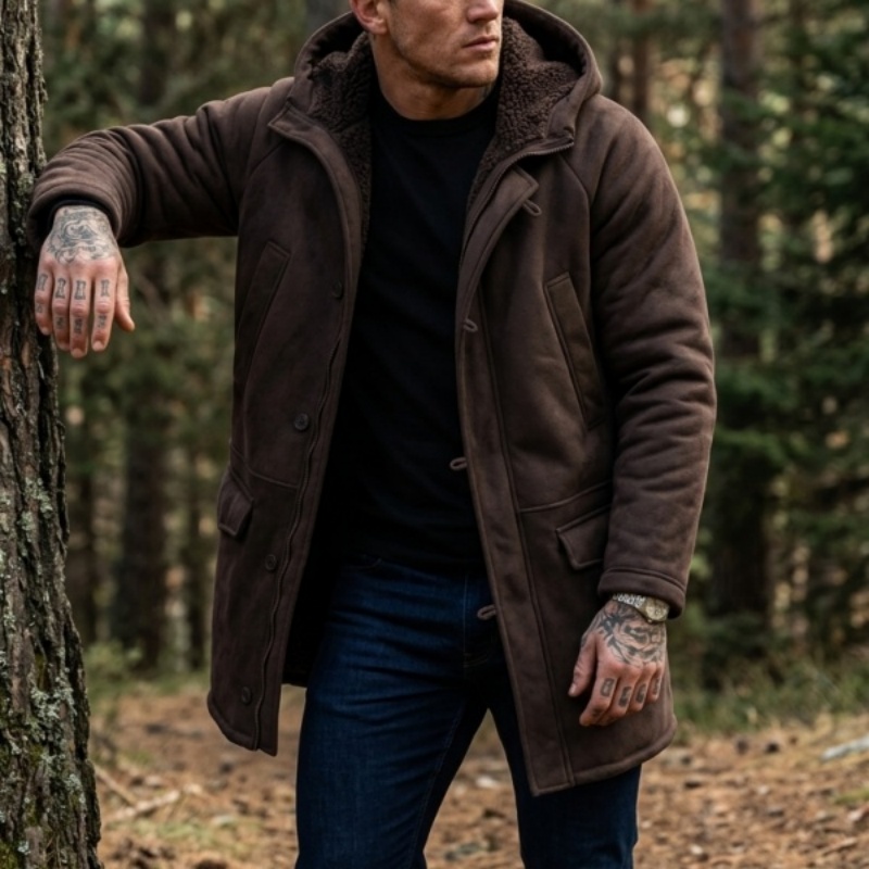 Novo Casaco de Inverno Masculi - Men'S Outdoor Hunting Jacket avaliação e preço
