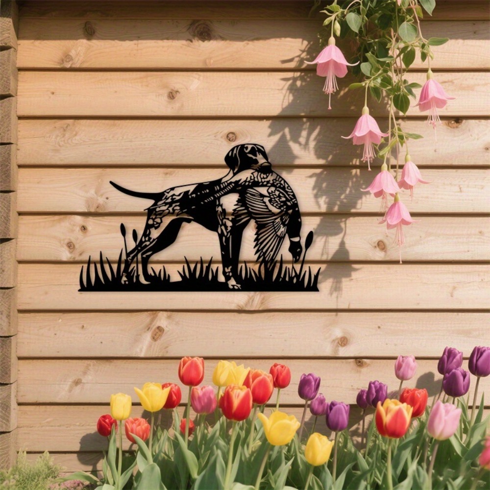 CIFBUY Arte de Parede em Metal - Outdoor Hunting Dogs avaliação e preço