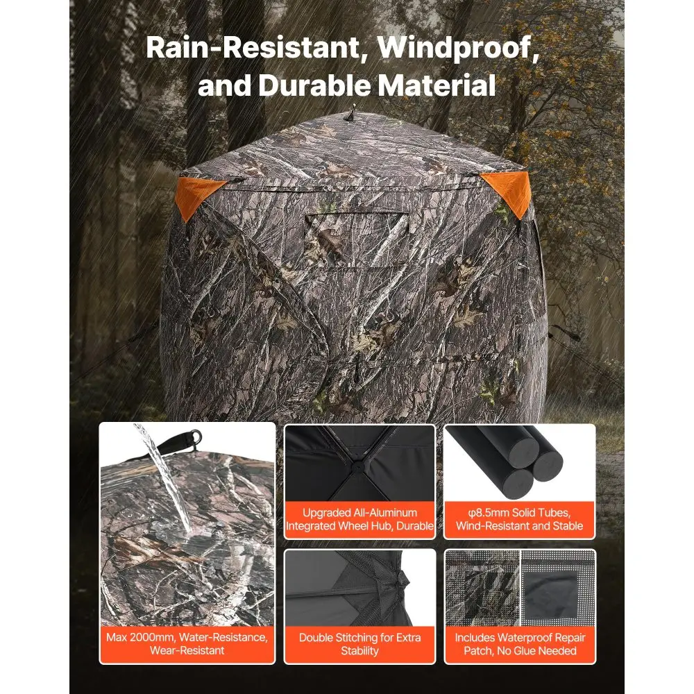 270 °   Tenda de caça pop-up t - Hunting Blind Fabric avaliação e preço