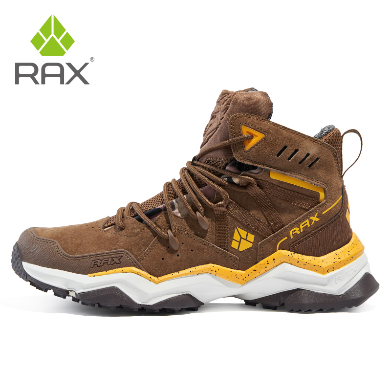 Rax homens caminhadas sapatos  - Outdoor Hunting Boots For Men avaliação e preço
