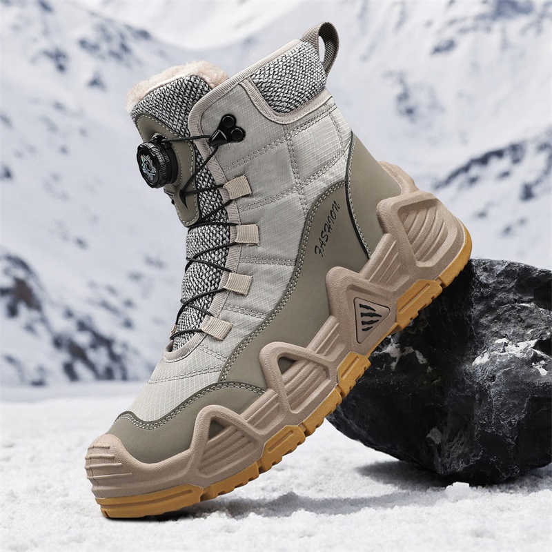 Pele quente ao ar livre dos ho - Outdoor Hunting Boots For Men avaliação e preço