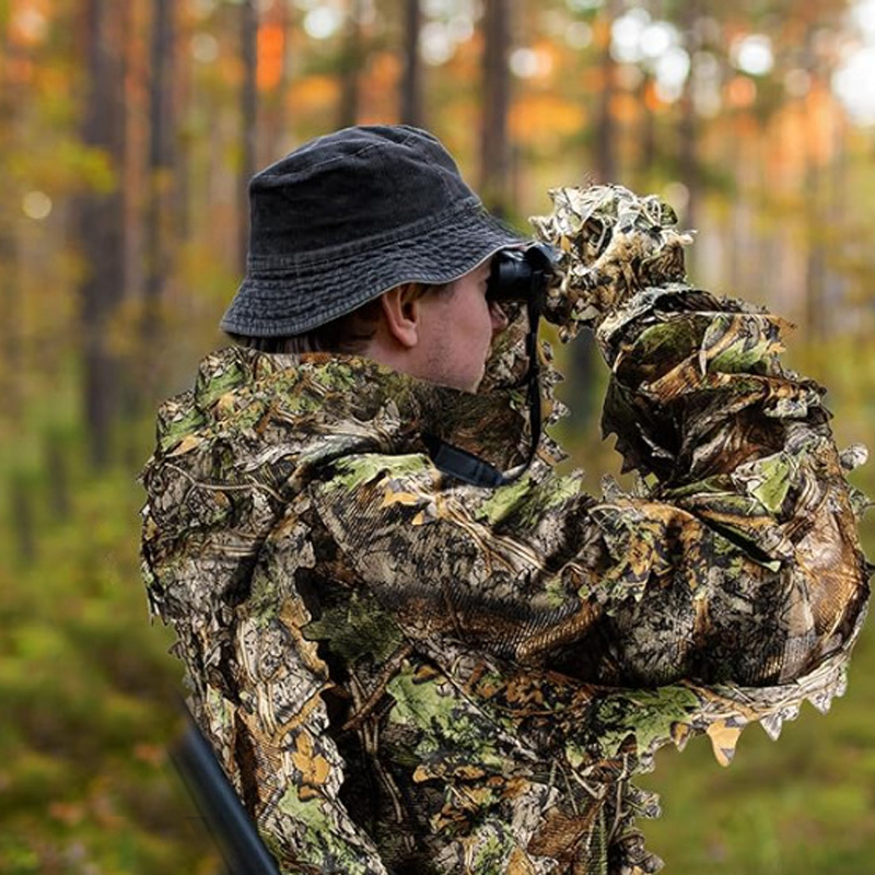 Terno de caça folhas da selva  - Ghillie Suit Woodland avaliação e preço