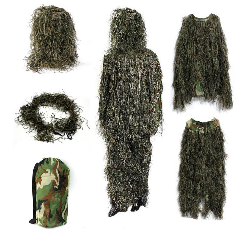 Ophidian adulto crianças camuf - Ghillie Suit Woodland avaliação e preço