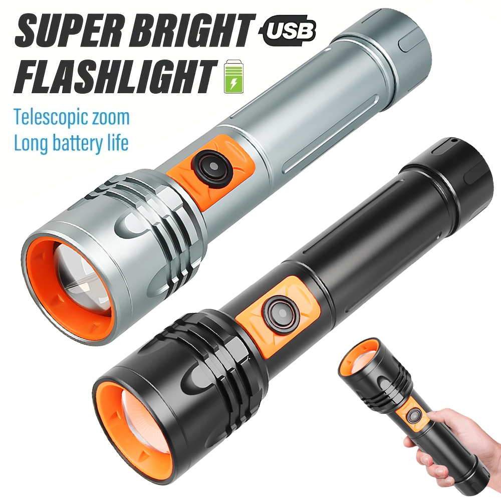 Lanterna led de alta potência, - Tactical Flashlight Rechargeable avaliação e preço