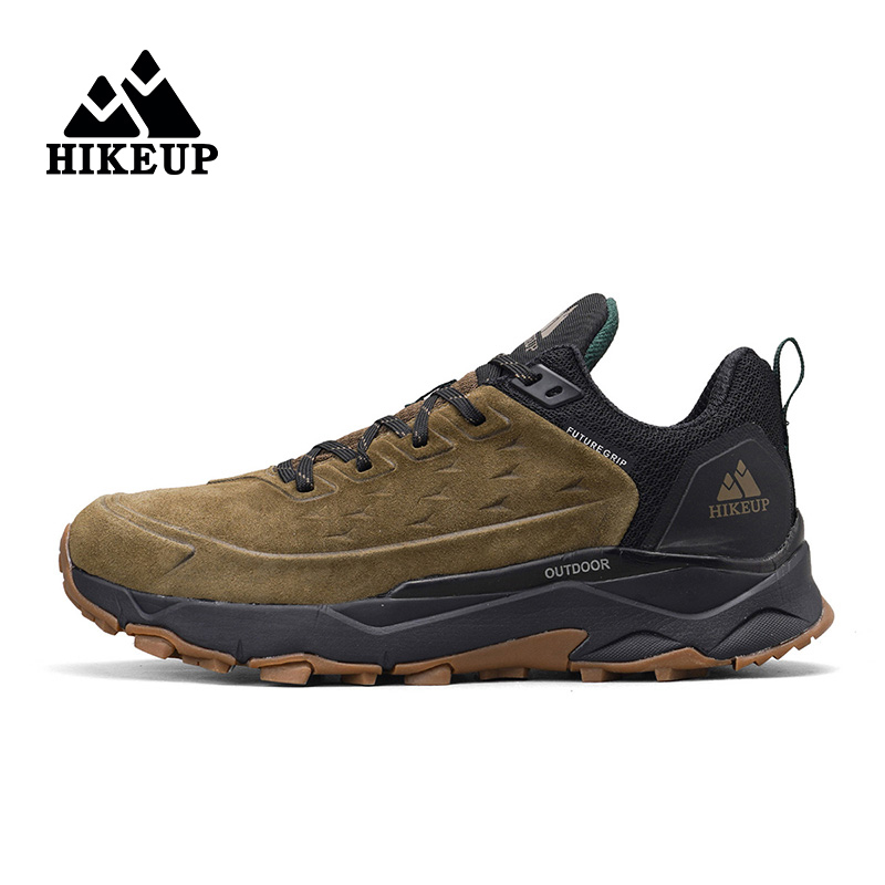 Hikeup sola de borracha sapato - Outdoor Hunting Boots For Men avaliação e preço