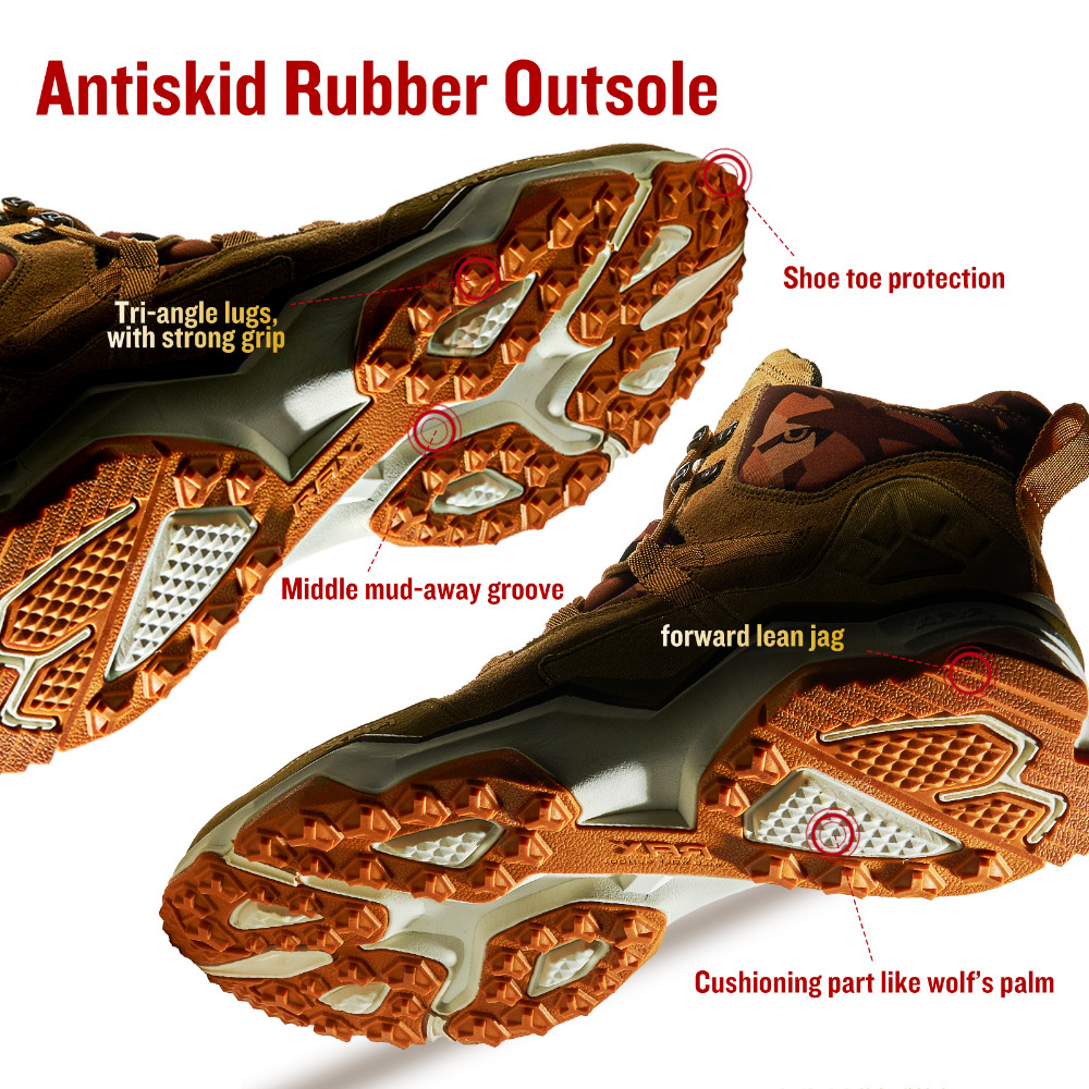 RAX-Sapatos impermeáveis para  - Outdoor Hunting Boots For Men avaliação e preço