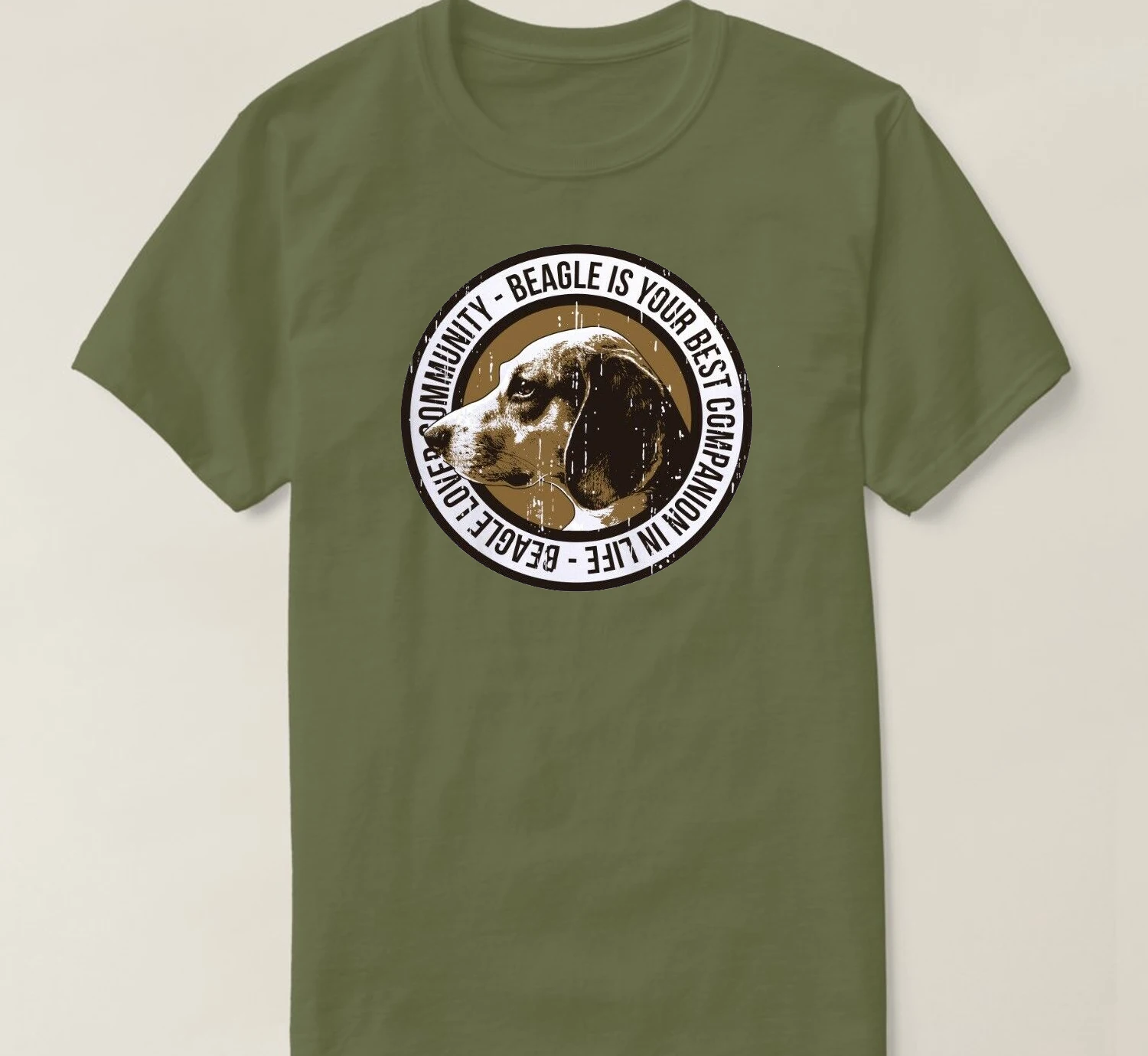 Camiseta Dog Hunting Beagle Hu - Wildman Hunting & Outdoor Robertson Photos avaliação e preço