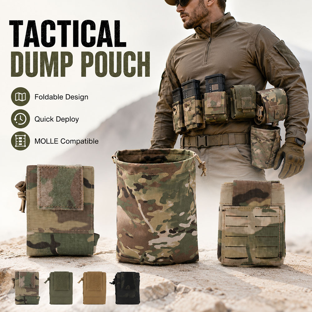Bolsa Tática MOLLE Dobrável pa - Outdoor Hunting Gear Storage avaliação e preço
