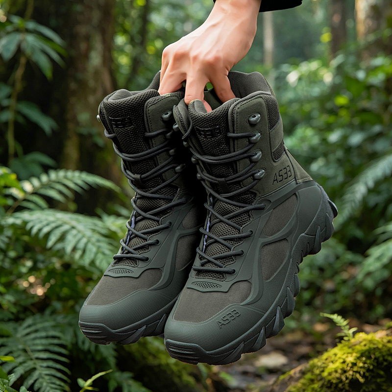 Bota Tática Masculina Casual U - Outdoor Hunting Boots For Men avaliação e preço