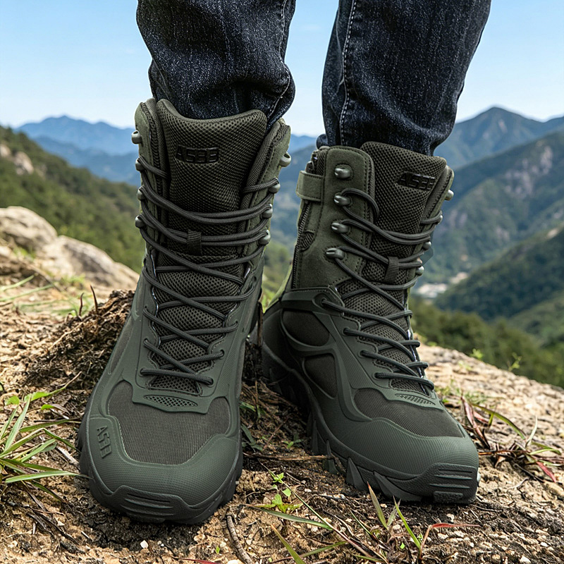 Bota Tática Masculina Casual U - Outdoor Hunting Boots For Men avaliação e preço