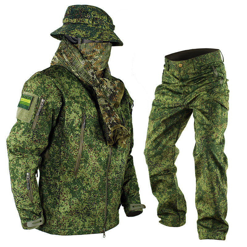Conjunto de Jaqueta e Calças T - Men'S Outdoor Hunting Jacket avaliação e preço