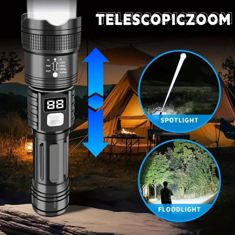 Lanternas led super brilhantes - Tactical Flashlight Rechargeable avaliação e preço