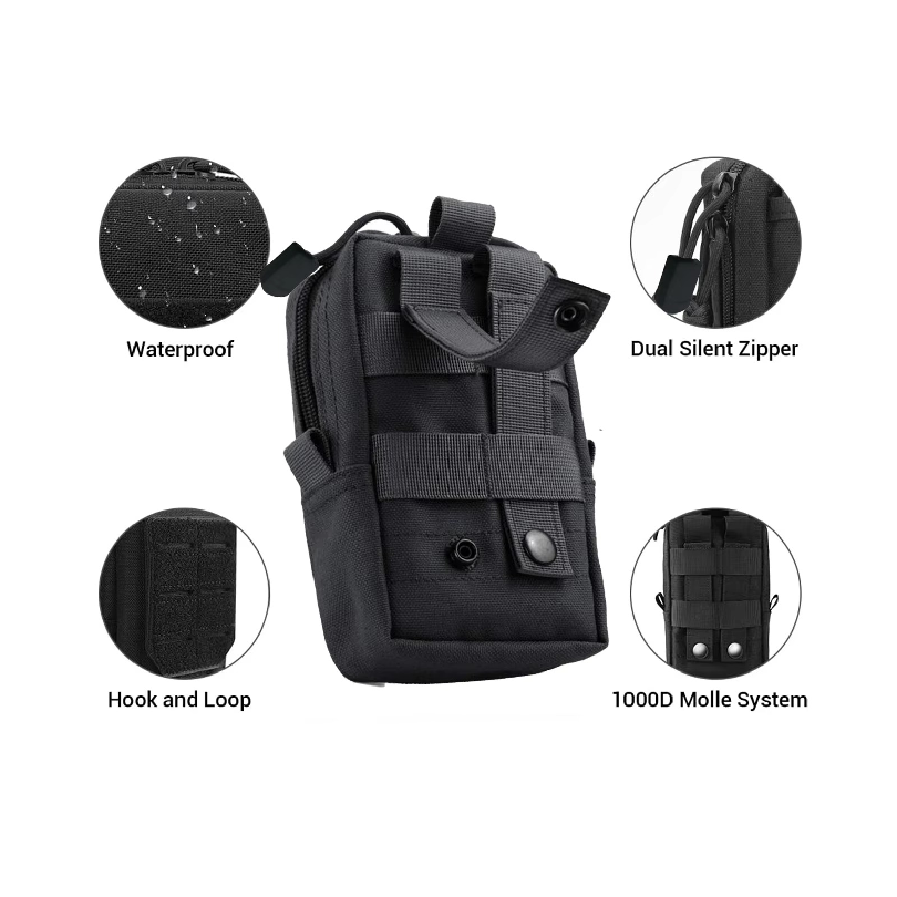 Bolsa Tática Molle para Cintur - Men'S Outdoor Hunting Jacket avaliação e preço