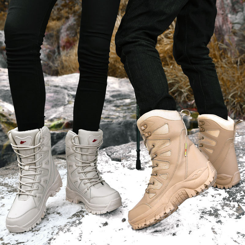 Botas de caminhada de inverno  - Outdoor Hunting Boots For Men avaliação e preço