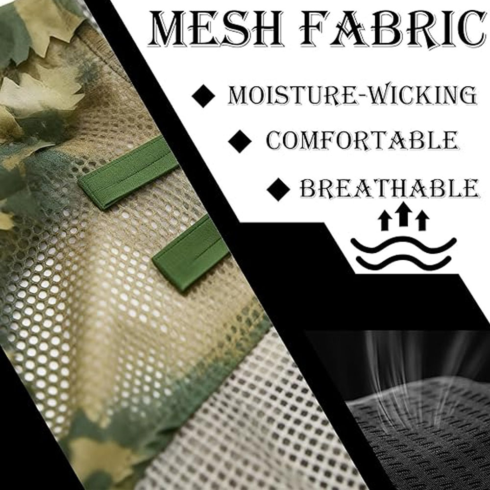 Jaqueta Camuflada Estilo Capa  - Ghillie Suit Woodland avaliação e preço