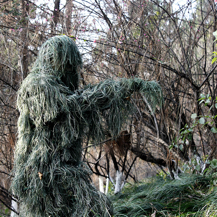 Inverno 3D Branco Neve Ghillie - Ghillie Suit Woodland avaliação e preço