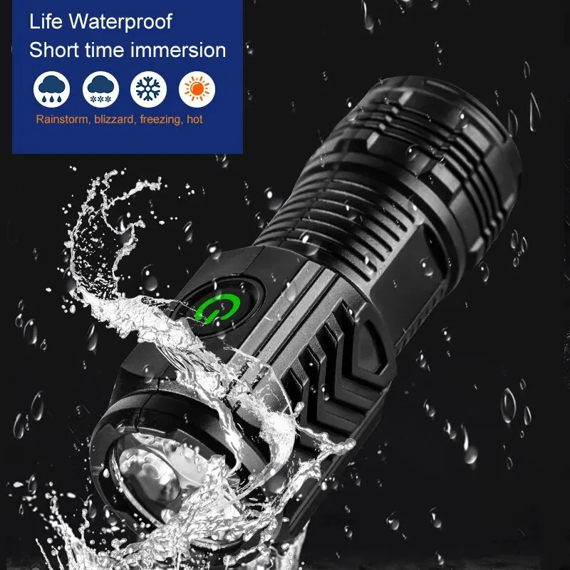 Lanterna Portátil Mini LED de  - Tactical Flashlight Rechargeable avaliação e preço