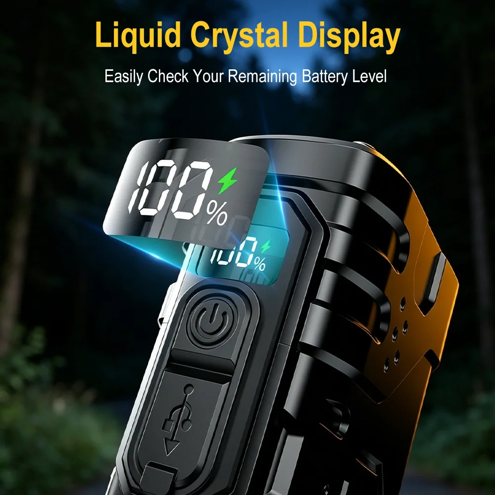 Lanterna LED EDC com Manivela  - Tactical Flashlight Rechargeable avaliação e preço