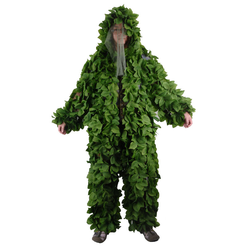 Flor pegajosa camuflagem biôni - Ghillie Suit Woodland avaliação e preço