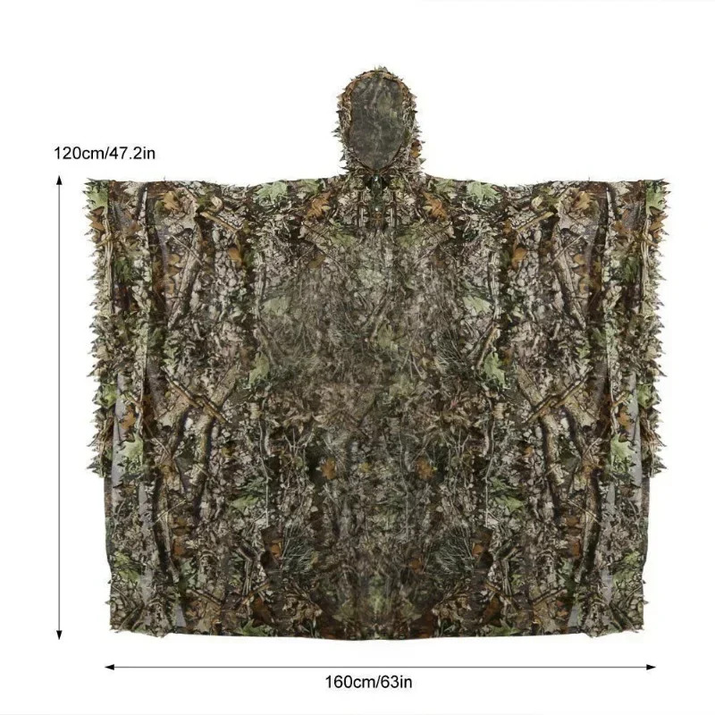Roupas táticas de caça 3D Mapl - Ghillie Suit Woodland avaliação e preço
