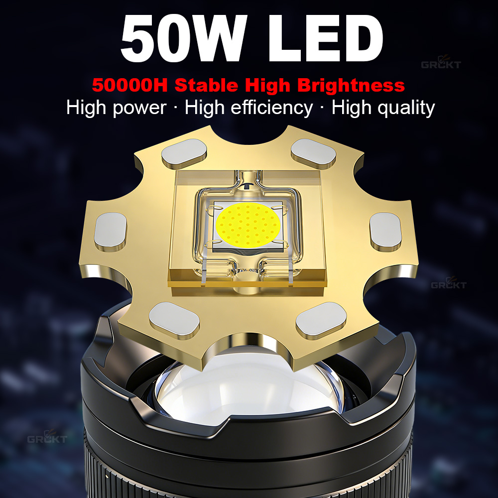 Lanterna LED Mais Poderosa 800 - Tactical Flashlight Rechargeable avaliação e preço