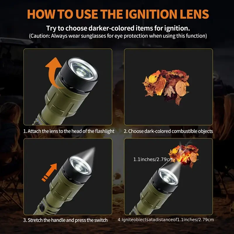 Ultra poderosa lanterna de ign - Tactical Flashlight Rechargeable avaliação e preço