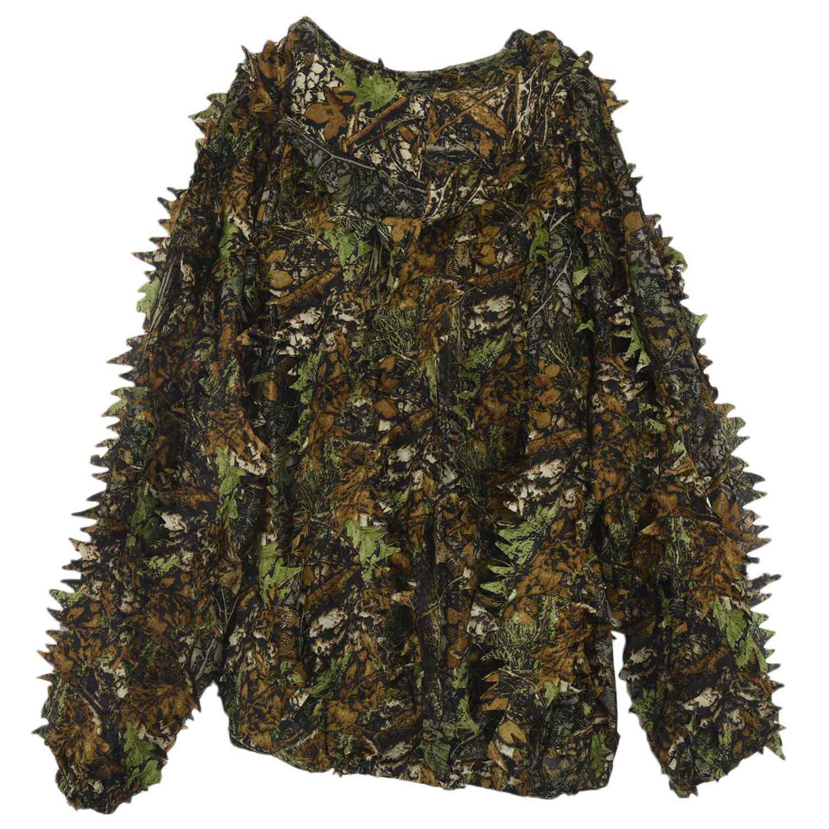 AEF6-3X Traje Ghillie 3D Camuf - Ghillie Suit Woodland avaliação e preço