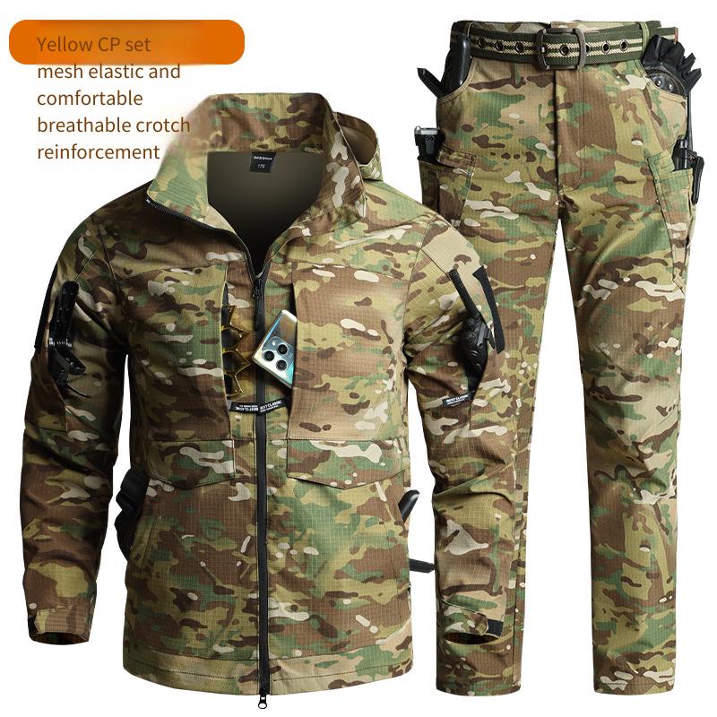 Conjunto Tático Camuflado Masc - Men'S Outdoor Hunting Jacket avaliação e preço