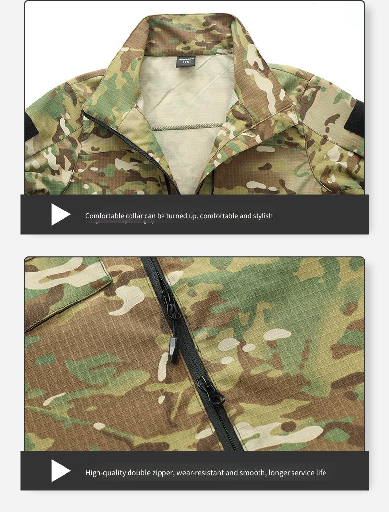 Conjunto Tático Camuflado Masc - Men'S Outdoor Hunting Jacket avaliação e preço