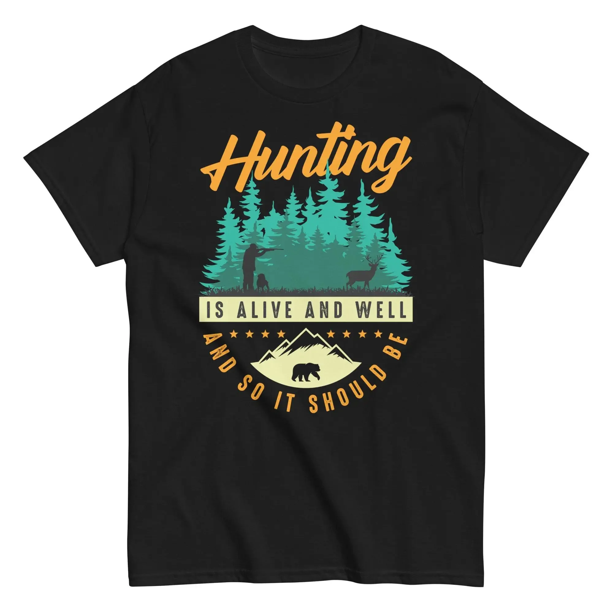 Camiseta 'Eu Devia Estar Caçan - Wildman Hunting & Outdoor Robertson Photos avaliação e preço