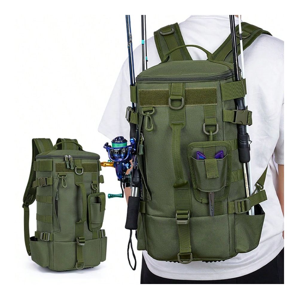 Mochila de Pesca Masculina, Bo - Outdoor Hunting Gear Storage avaliação e preço