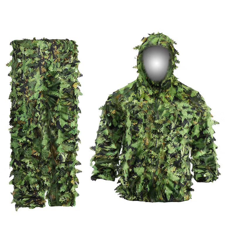 Nova flor pegajosa folhas biôn - Ghillie Suit Woodland avaliação e preço
