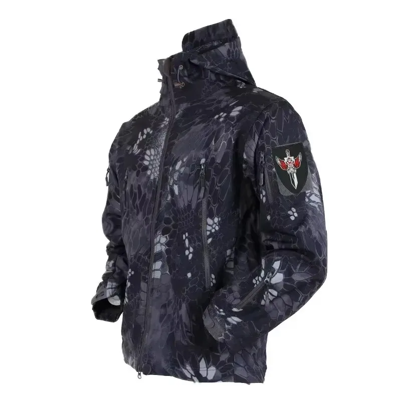 5XL 6XL CP Camuflagem Soft She - Men'S Outdoor Hunting Jacket avaliação e preço
